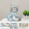 Shaking Head Sleeping Cat - 5D DIY Ornament