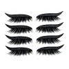 Eyeliner R&eacute;utilisable et Autocollants pour Cils (4 paires)