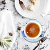 8Pcs/set Diamond Painting Saying Coaster Cup Cushion with Rack Home Decor