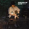 Retro Rechargeable Camping Lantern Waterproof LED Light for Hiking Fishing, Retro Pine Cone Shape, Night Light Function, Lightweight and Portable