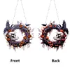 Halloween Skeleton DIY Diamond Painting Double Sided Effect Garland Pendant Kit for Wall Window