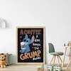 A Coffee A Day Keeps The Grump Away-11CT Stamped Cross Stitch 40*53cm