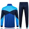 Joyfball 2024/2025 Chelsea Long Zipped Jacket Blue Soccer Jersey 1:1 Thai Quality 