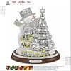 Snowman-Special Shaped Diamond Painting Kit