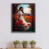 Beauty Glass Painting-Paint by Numbers Acrylic Painting 40*50CM