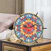 5D DIY Crystal Diamond Painting Wooden Handmade Mandala Clock Kits