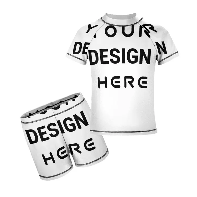 Personalized Design Children  Boy's Swimsuit Full Print