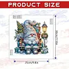 (US Local)6pack Xmas Gnome-Special Shaped Diamond Painting Kit(30x30cm)