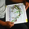 (US Local)Rectangle Embroidery Hoop Cross Stitch Frame Plastic Clip Frame (60x40cm)