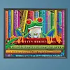 >SALE<5D DIY Full Round Drill Partial AB Diamond Painting Reading Frog Kit 55x45cm
