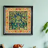 (Stamped/Counted) Trees And Flowers - 11CT Cross Stitch 50*50cm/19.69*19.69in