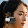 Ear Clip Headlamp Rechargeable LED Headlight with Motion Sensor Head Flashlight