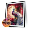 (US Local)Peacock-Full Round Diamond Painting