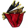 Men's Sexy Low Waist Underpants Breathable Thong Bikini Lingerie Briefs