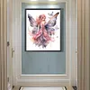 【Limited Stock Sale】Butterfly Girl-Paint by Numbers Acrylic Paintingg 50*60CM(Watercolor)