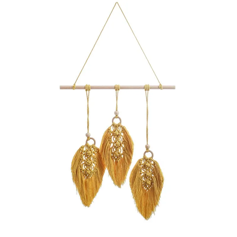 Macrame Wall Hanging Boho Home Decor Macrame Dream Catcher Christmas Room Decoration Living Room Bedroom Decor Wedding Party