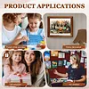 (US Local)Paint By Numbers Kit On Canvas DIY Oil Art Flower Picture Home Wall Decor50x40cm