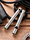 Outdoor Titanium Emergency Whistle EDC Whistle Necklace Pet Training Whistles