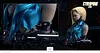 1/1 Scale Cyberpunk XVIII Ver. Android 18 Bust Statue with LED - Dragon Ball Resin Statue - 1/1 Studio
