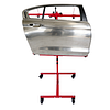 [US Local Warehouse] Multifunction Paint Stand Bumper Stand Adjustable 90 Degree Rotating Paint Holder with 4 Wheels Hang Automotive Panels Fenders Bumpers Car Parts