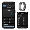 R09 Smart Ring Waterproof Body Temperature Health Sleep Monitor for Men Women