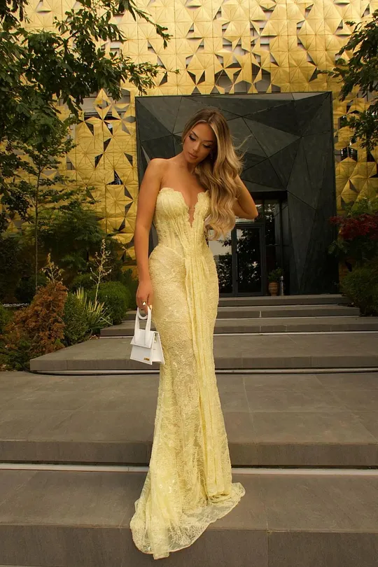 Gold Prom Dresses