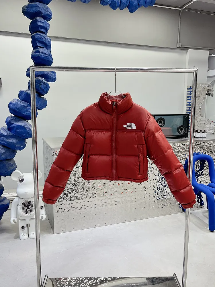 1996 The North Face Red Women's Short Down Jacket #Women's