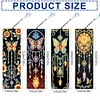 (US Local)4Pcs Special Shape Dream Catcher 5D DIY Diamond Painting Bookmark Craft Kit