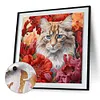 【Limited Stock Sale】（Big Size)Cat Flowers-Paint by Numbers Acrylic Painting 60*60CM