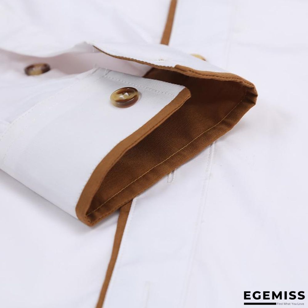 Fashion Plus Size Men's Casual Long Sleeve Shirt | EGEMISS