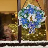 DIY Christmas Wreath Art Acylic Crystal Rhinestone Hanging Craft Kits