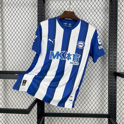 2025-2026 Deportivo Alav&eacute;s Home Football Shirt 1:1 Thai Quality Maxi Kit
