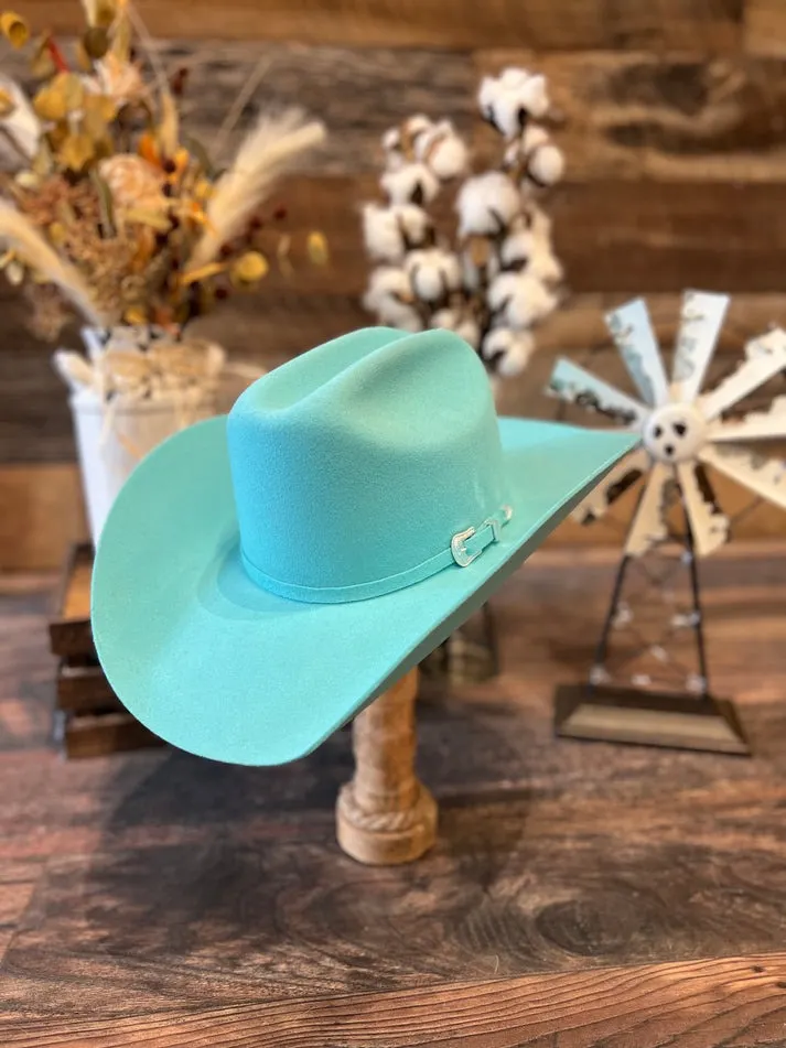 Western Blue Turquoise Hat-0520
