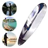 Big Metal Fishing Spoon Bass Trout Slow Shaking Sea Fishing Lure (Silver)