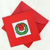 (Multi-Style) Christmas-DIY Cross Stitch Greeting Card Kit