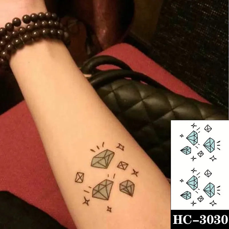 Holding Hands In Love Stickers Hand Heart Tattoo Body Art Makeup Waterproof Temporary Women and Men Fake Tatoo