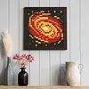 10pcs Universe DIY Mini Round Diamond Painting Set 13x13cm