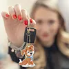 5pcs Diamond Painting Keyring Kits DIY Keychain Bag Pendant Kits