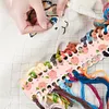 Acrylic Cross Stitch Row Line Board Cartoon Pattern Art Accessory (Peach)