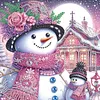 (US Local)4Pack Xmas-Special Shaped Diamond Painting Kit(30x30cm)