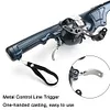 Portable Folding Fishing Rod Telescopic Fishing Pole with Reel Line Travel Rods