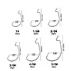 100PCS/Box Fishing Hooks Set High Carbon Steel Fishing Barbed Hooks Crank Hooks