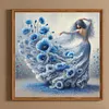 Belle jupe fille-ronde drill diamond painting-40*40cm
