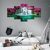 (US Local)Waterfall 5D DIY Full Drill Round Big Size Diamond Painting Kit for Home Decor 95x45cm