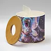 DIY Diamond Painting Handmade Tissue Holder Rhinestones Decorative Tissue Box