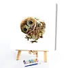 Cute Owl-Paint by Numbers Acrylic Painting 20*20cm(HOT)