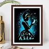 (Multi-Size Round/Square) Cinderella - Full Diamond Painting-(Silhouette style)