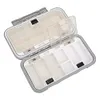 Fishing Tackle Storage Box Lure Bait 24 Compartment ABS Plastic Double Layer 