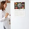 Special Shaped Gem Flower 5D DIY Diamond Painting Art Magnetic Fridge Calendar