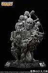 1/4 Scale Eren Yeager Sit on Throne - Attack on Titan Resin Statue - KIDULT Studios